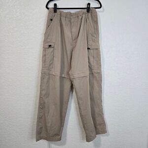 Outer Rim Gorpcore Cargo Pants Convertible Zip‎ Off Khaki Size Large Mens Hiking